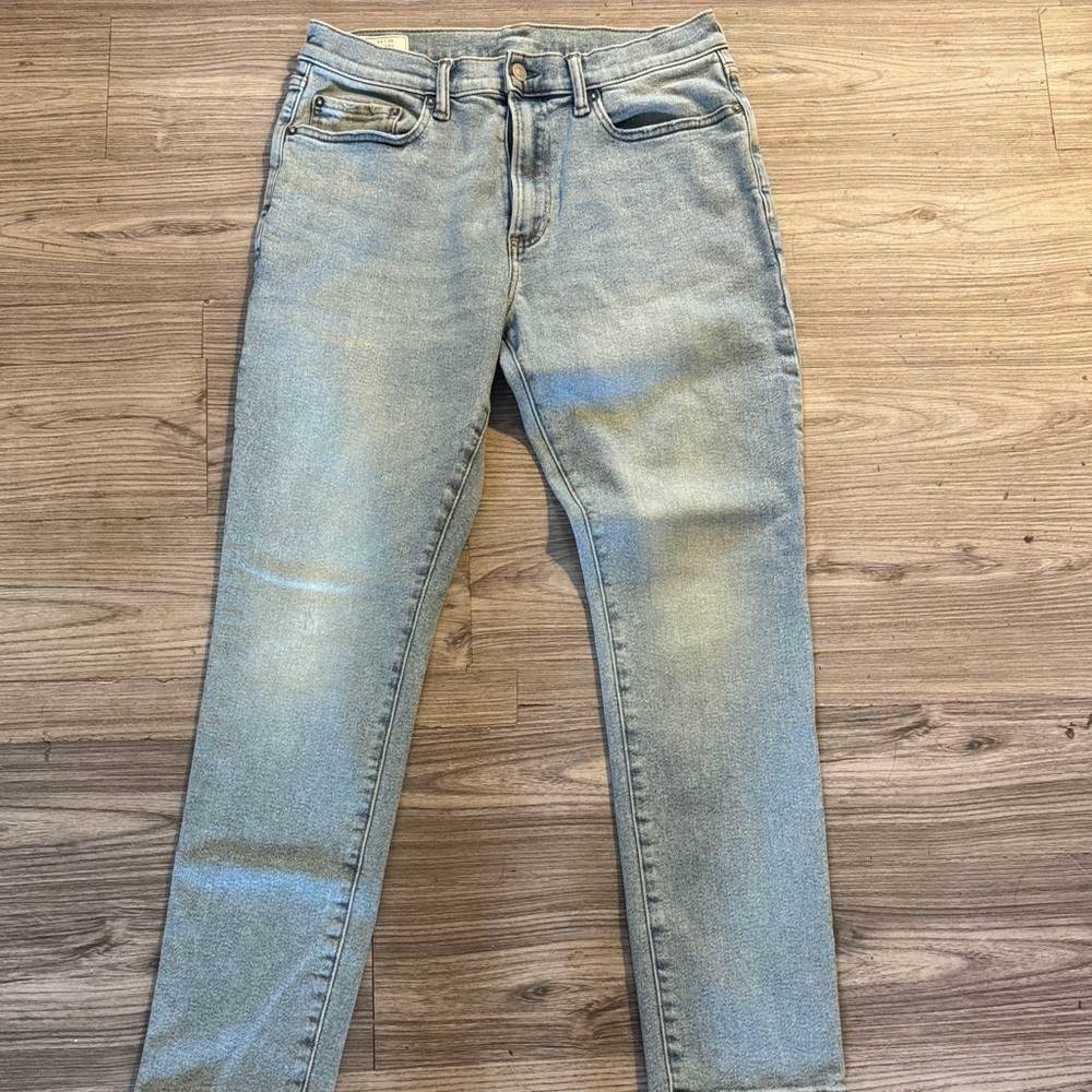 GAP Light Blue Skinny Jeans for Men 33/32